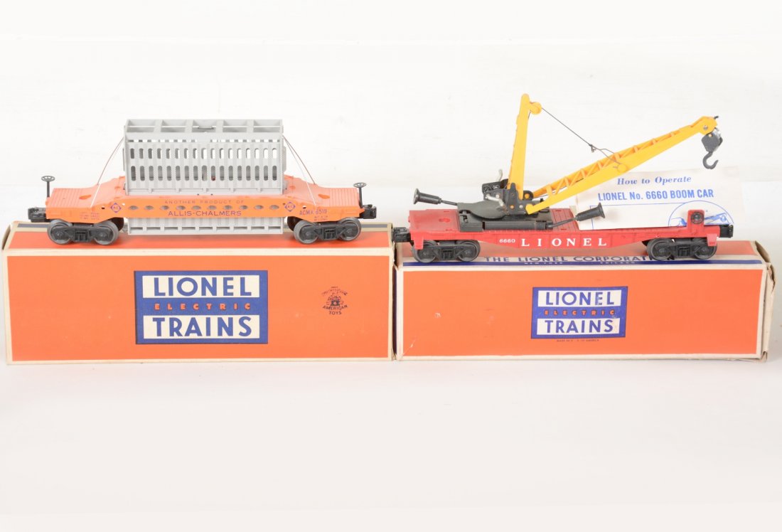 Nice Boxed Lionel 6519 & 6660 Freight Cars (1 of 4)