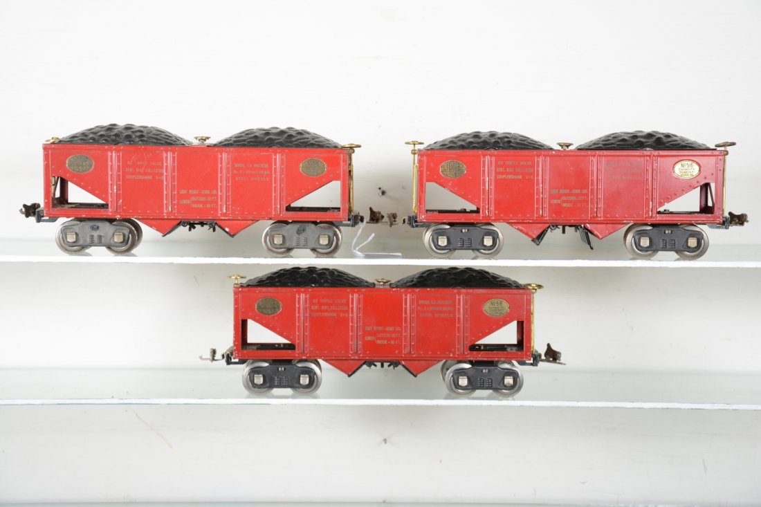 3 Clean Lionel 516 Coal Train Hoppers (1 of 4)