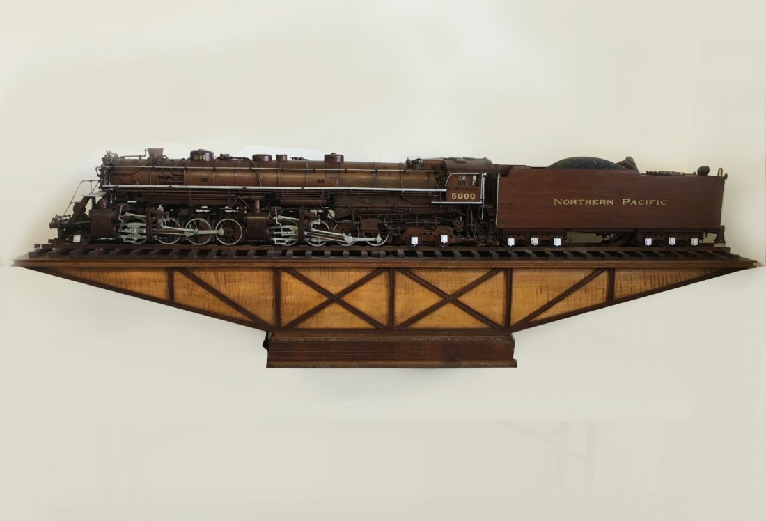 Incredible Hand Carved 3/4 Scale NP Mallet (1 of 8)