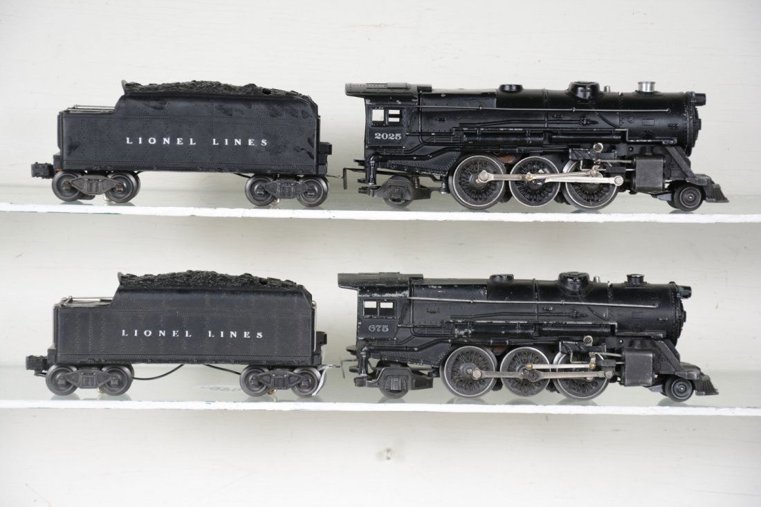 Lionel 2025 & 675 Steam Locomotives (1 of 4)