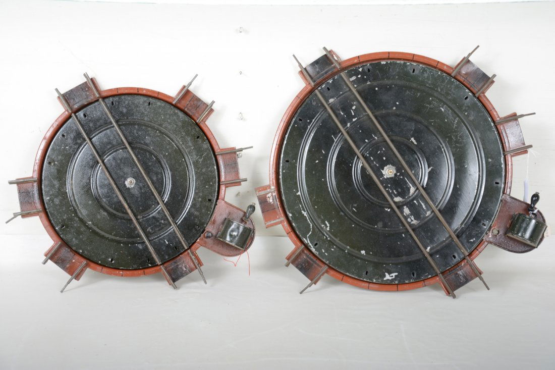 2 Hand-Painted Marklin Turntables (1 of 2)