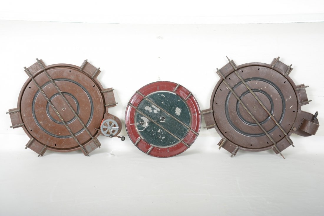 3 Different Marklin 1 Ga Turntables (1 of 2)