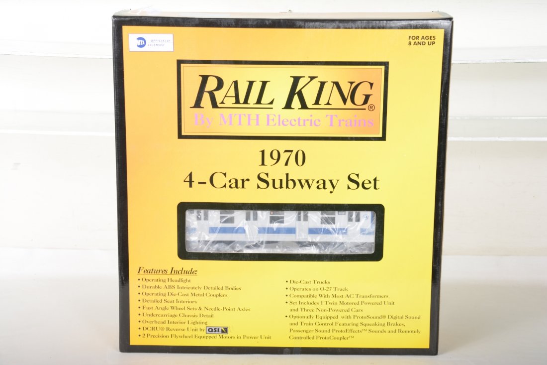 MTH RailKing 30-2122-0 1970 Subway Set (1 of 2)