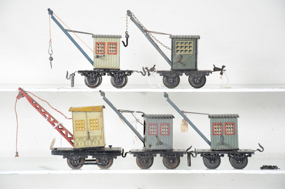 5 Bub & Kraus Fandor O Ga Crane Cars (1 of 4)