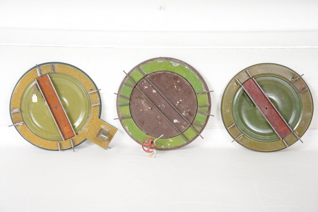 3 Small Bing O Gauge Turntables (1 of 2)