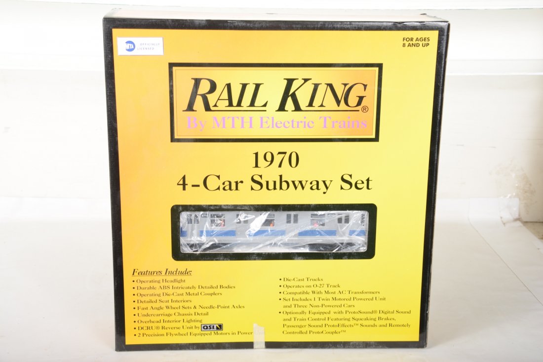 MTH RailKing 30-2122-1 1970 Subway Set (1 of 2)