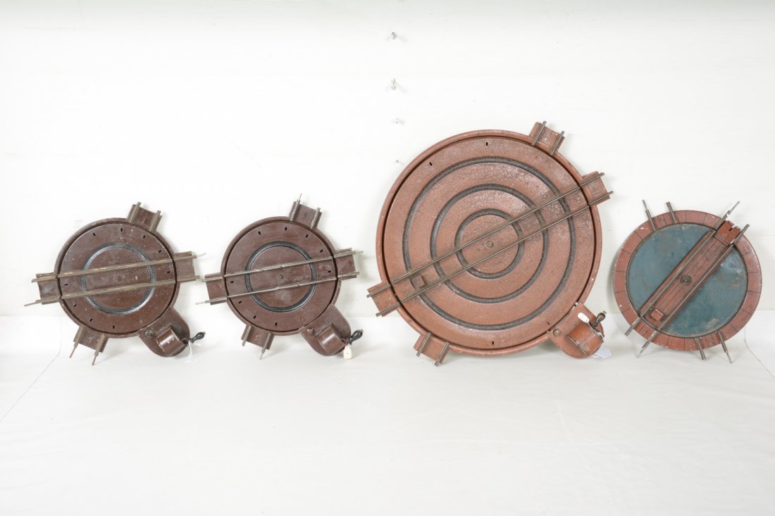 4 Early Marklin O Ga Turntables (1 of 2)