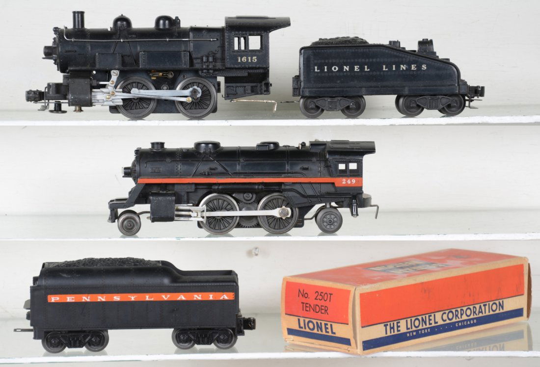 Lionel 249 & 1615 Steam Locos (1 of 3)