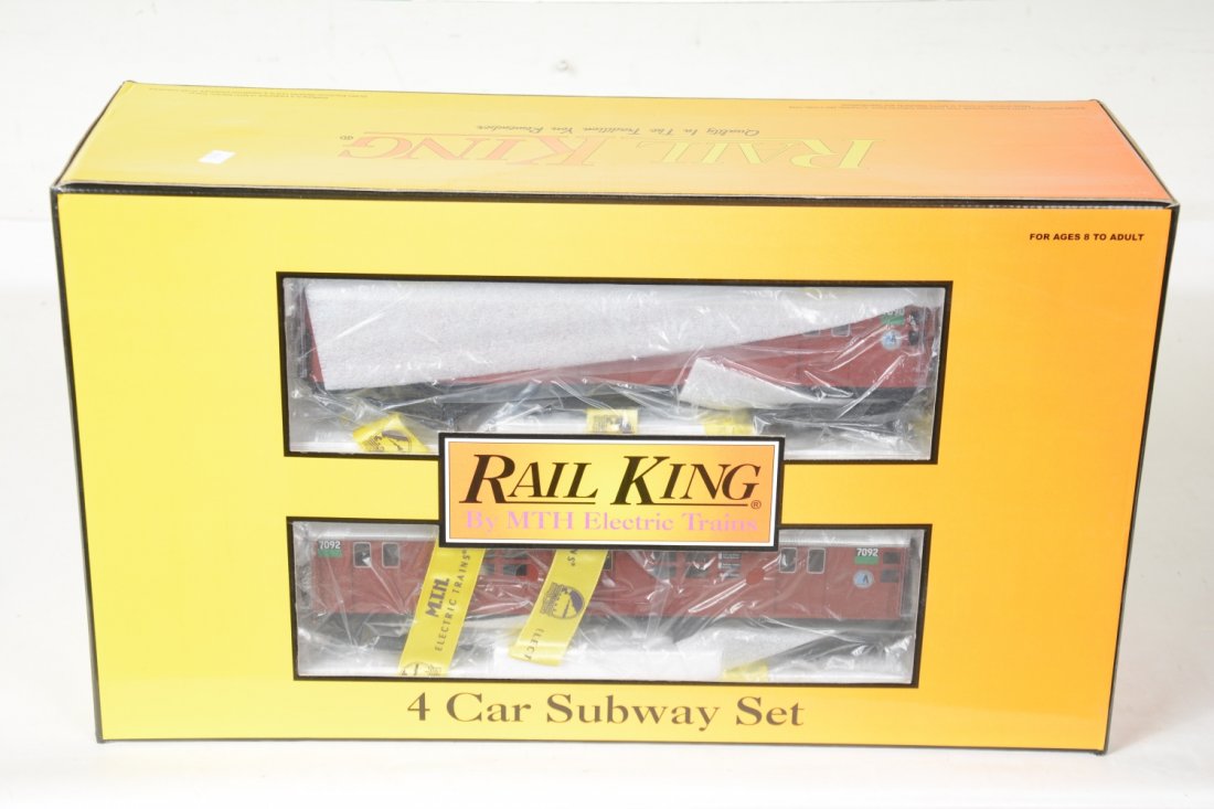 MTH RailKing 30-2198-1 MTA R21 Subway set (1 of 2)