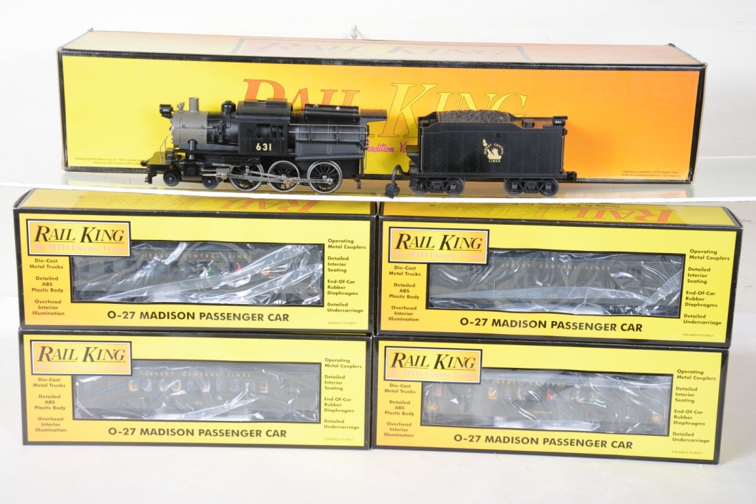 MTH RailKing JC Steam Passenger Set (1 of 3)