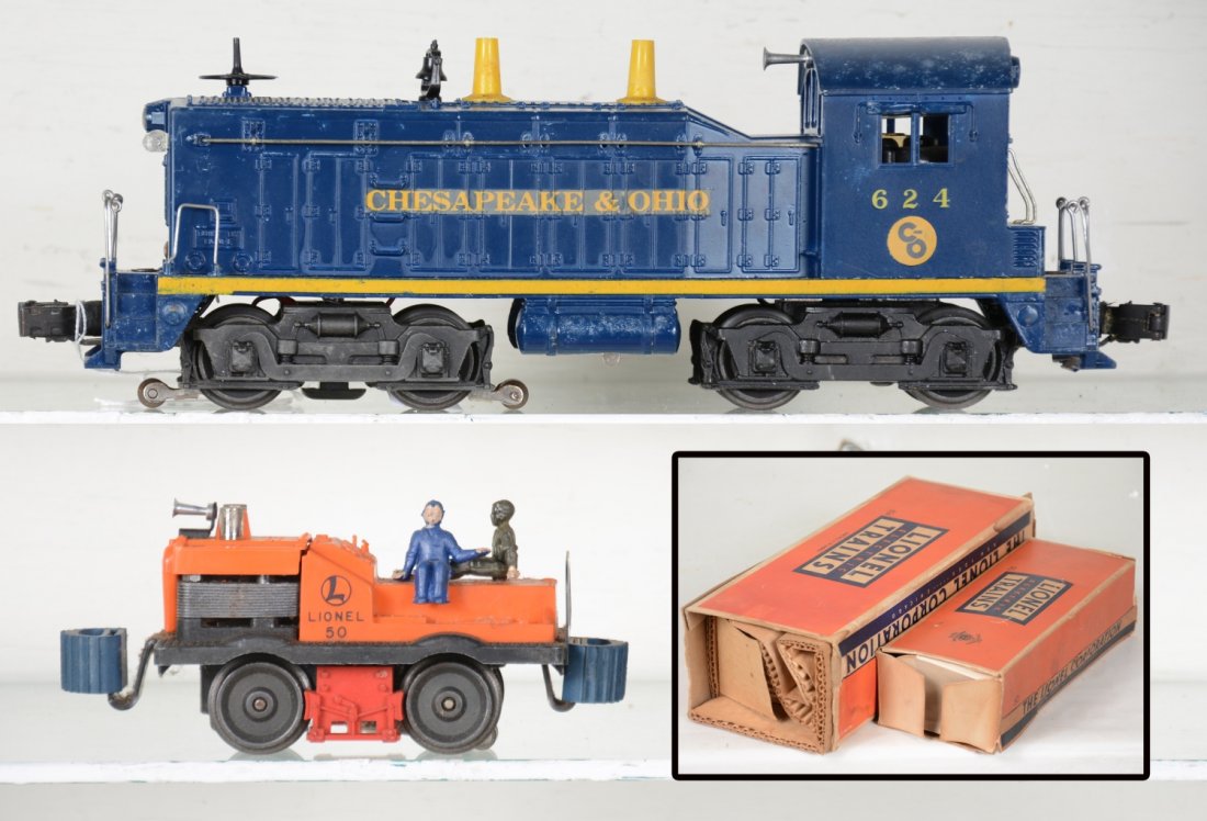 Boxed Lionel 50 & 624 Powered Units (1 of 6)