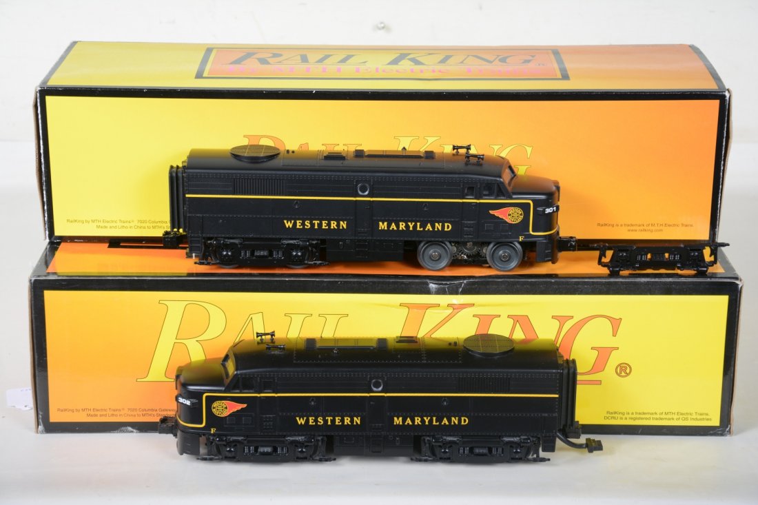 MTH RailKing 30-2475-1 & -3 WM FA2 ABA Diesels (1 of 3)