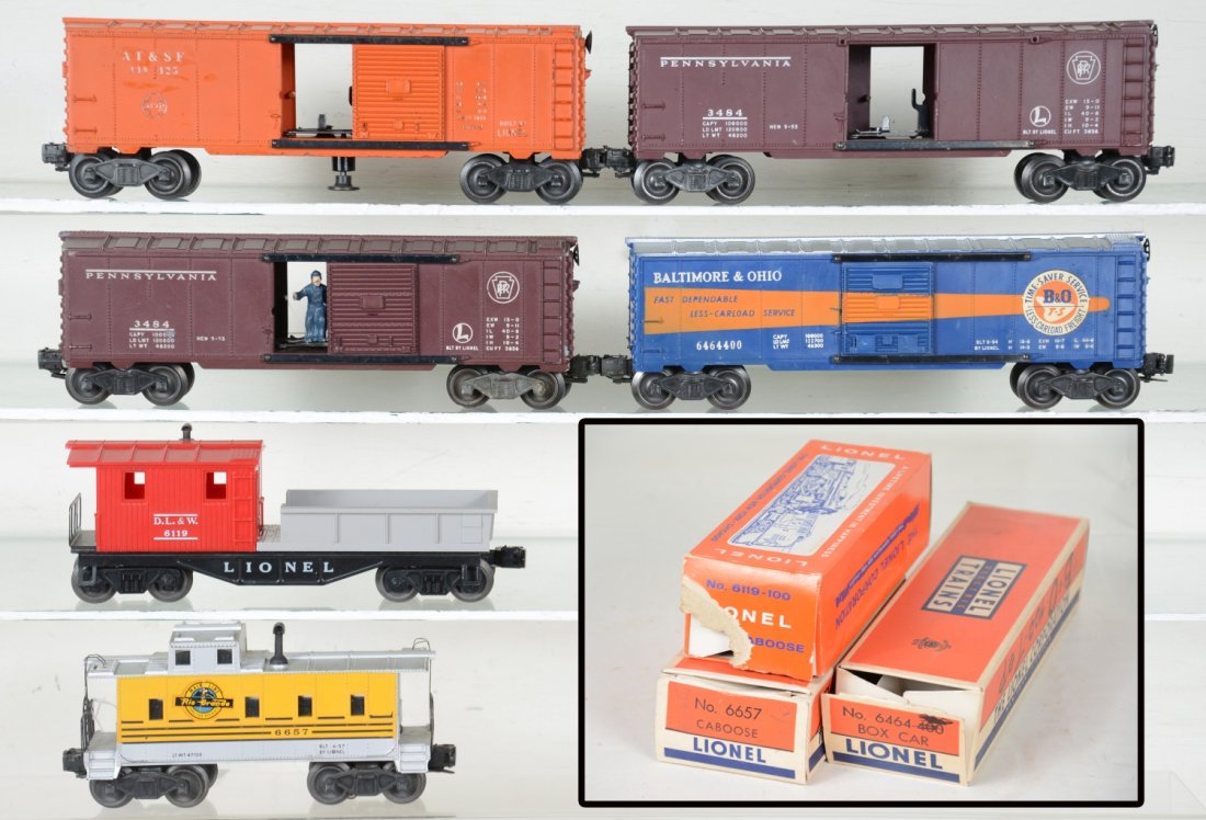 Lionel Freight Cars, 3 Boxed (1 of 6)