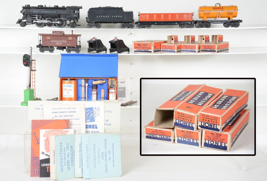Converted Lionel Prewar Freight Set, Plus (1 of 6)
