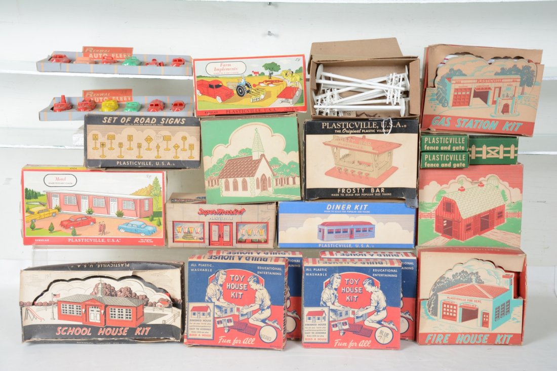 Boxed Plasticville Lot, Plus (1 of 4)