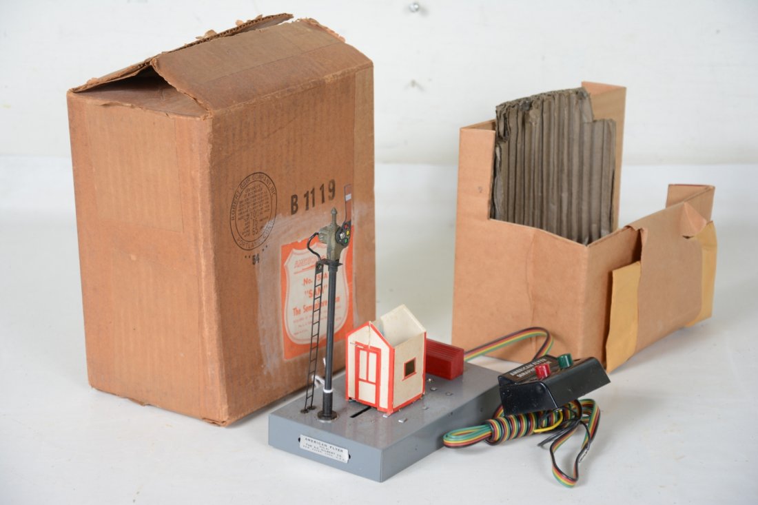 MINT Boxed American Flyer 758A Sam the Semaphore Man (1 of 2)