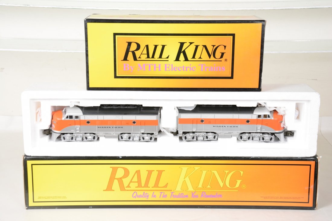 MTH RailKing RK2008/2015 WP F3 ABA Diesels (1 of 2)