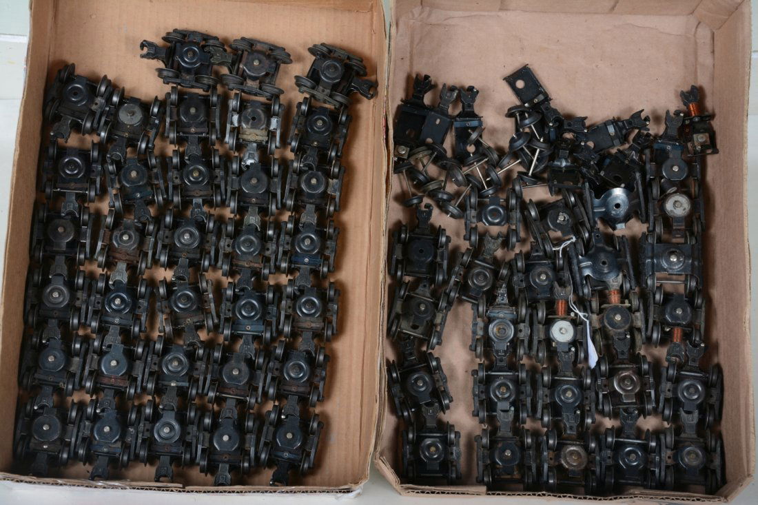 Large Lot Lionel Postwar Freight Trucks (1 of 1)