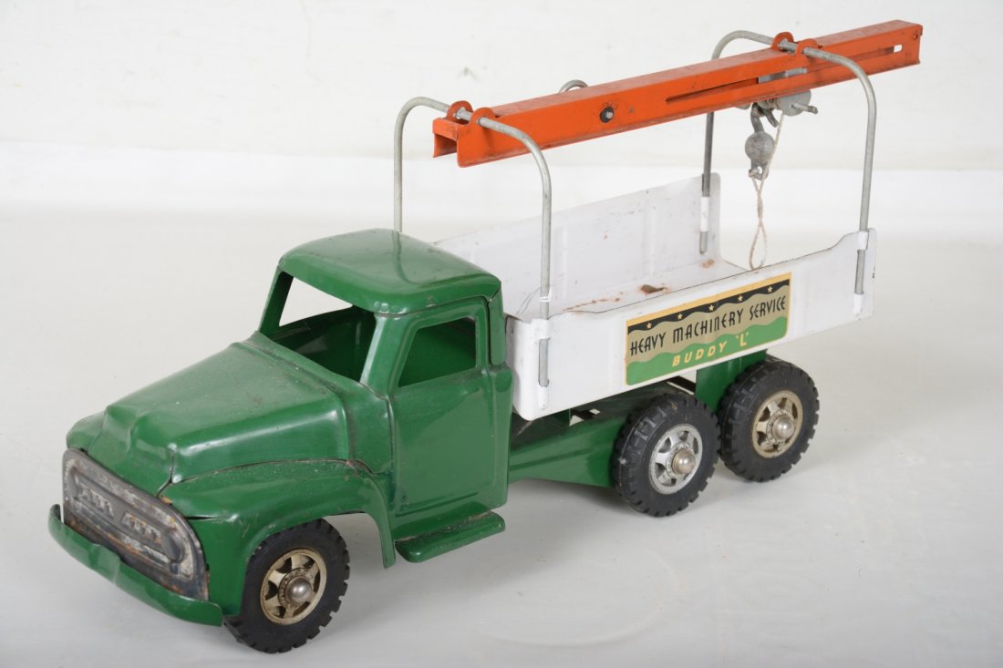 Clean 1958 Buddy L Machinery Hauler (1 of 2)