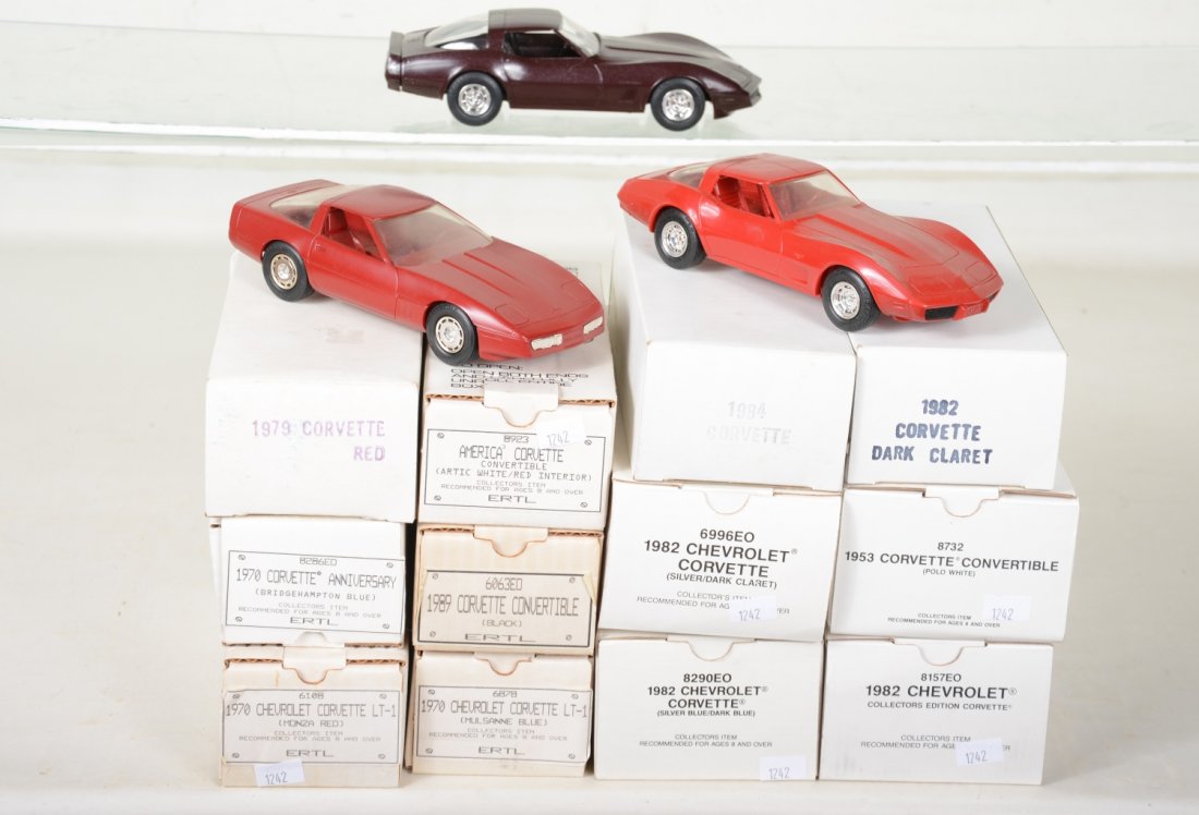 12 Different AMT Corvette Promo Cars (1 of 1)