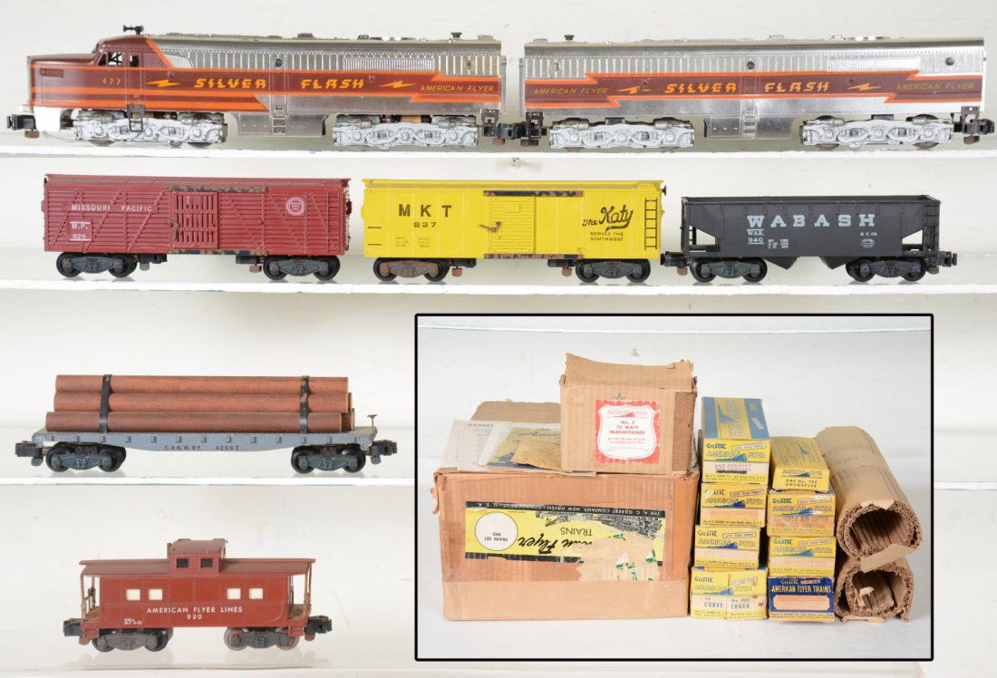 Boxed American flyer Silver Flash Set K5368WT (1 of 8)