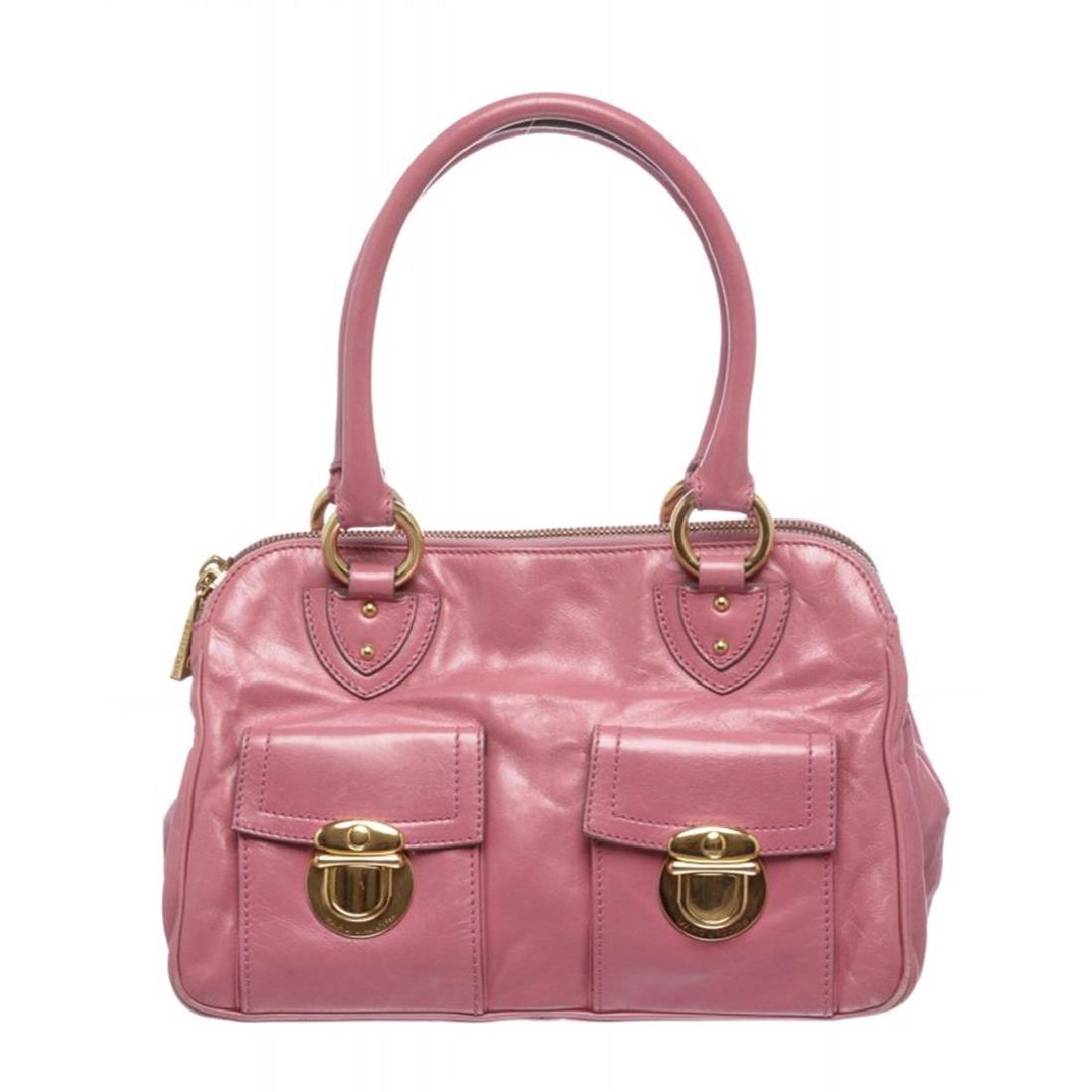 Marc Jacobs Pink Leather Blake Shoulder Handbag
