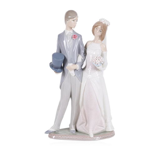 Beautiful Lladro Bride And Groom Retired 1404 Jan 12 2018