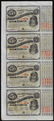Uncut Sheet of (4) State of Louisiana Baby Bond