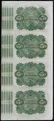 Uncut Sheet of (4) State of Louisiana Baby Bond - 2