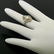 Art Deco 14k White Gold 0.85 ctw Diamond Large Open - 5