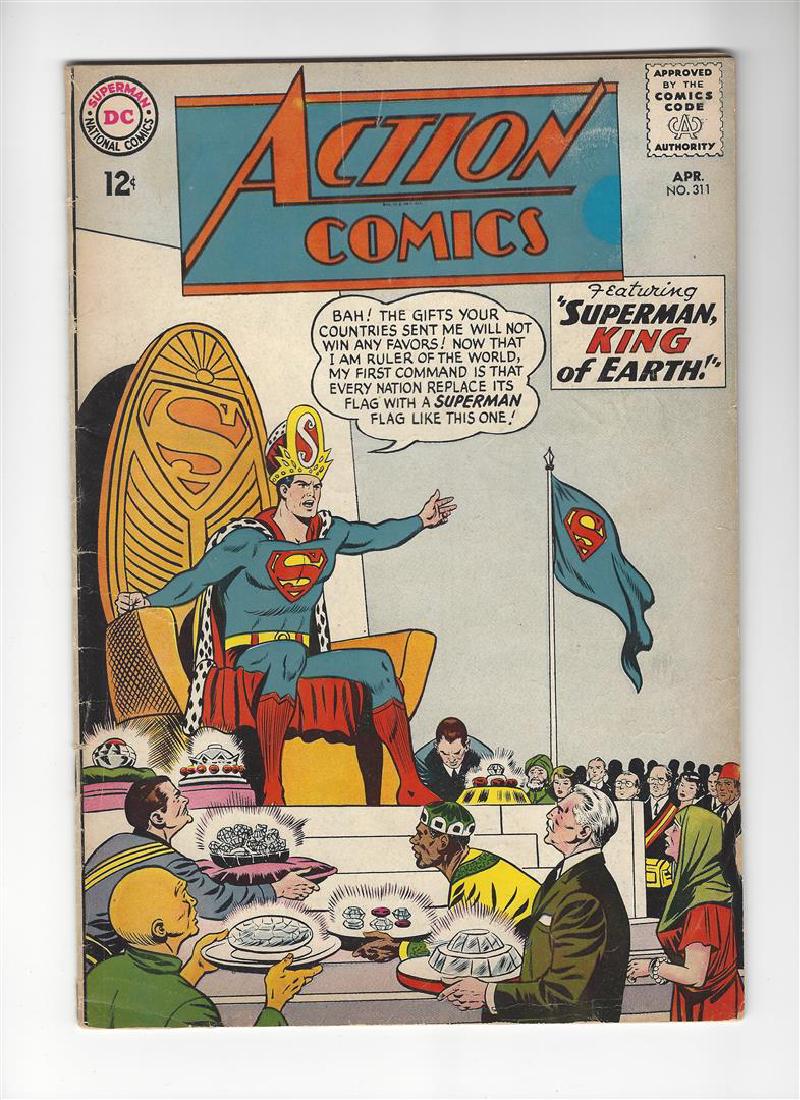 Action Comics Issue #311 by DC Comics: One AUTHENTIC & ORIGINAL Comic Book, Action Comics Issue #311 by DC Comics.
