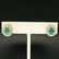 14k Yellow Gold 3.71 ctw Oval Emerald & Round Diamond - 7