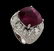 17.68 ctw Pink Tourmaline and Diamond Ring - 18KT White - 4