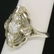 Art Deco 14k White Gold 0.85 ctw Diamond Large Open - 9