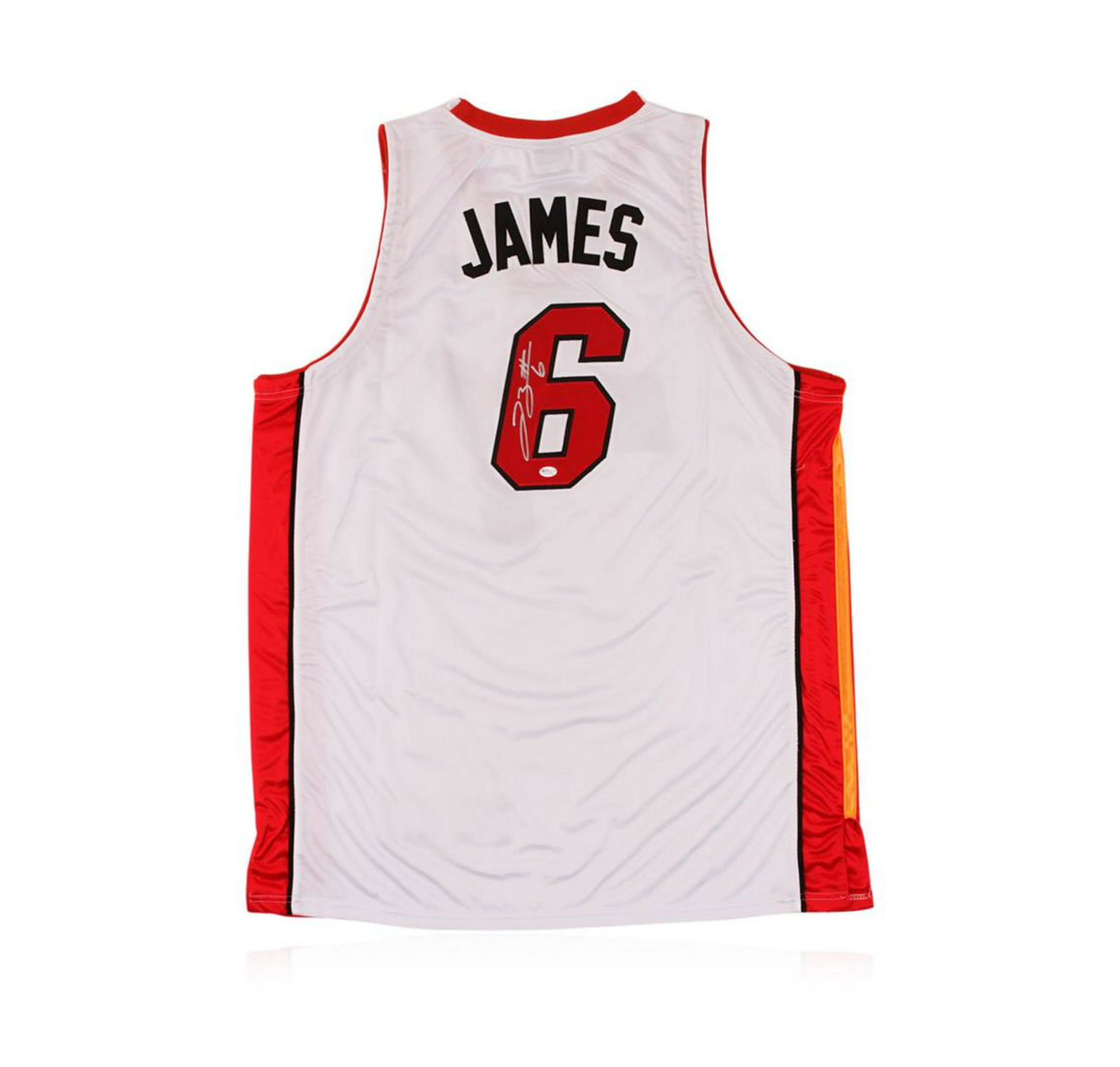 lebron james autographed jersey