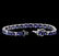 18.00 ctw Blue Sapphire Bracelet - 14KT White Gold - 3