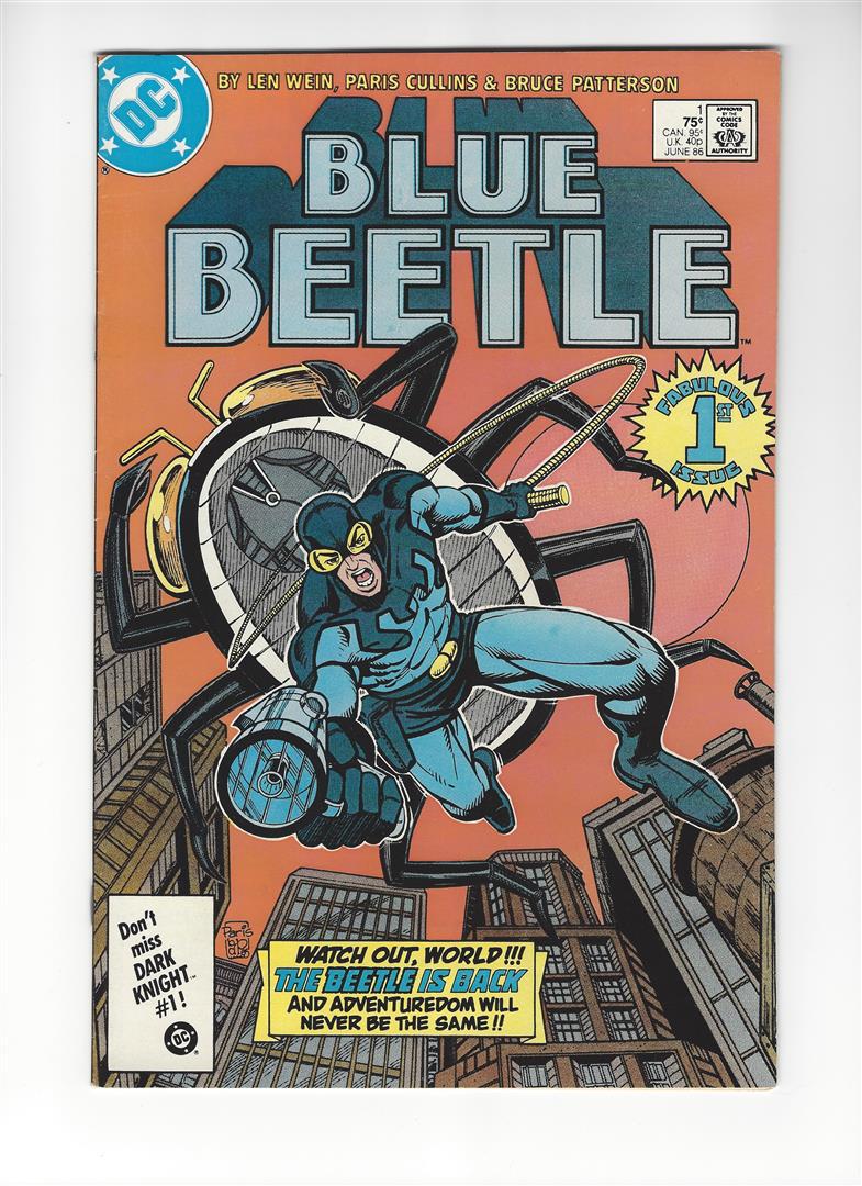 Blue Beetle Complete Series #1-24 by DC Comics: One AUTHENTIC & ORIGINAL Comic Book SET, Blue Beetle Complete Series #1-24 by DC Comics.