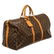 Louis Vuitton Monogram Canvas Leather Keepall 55 cm - 8