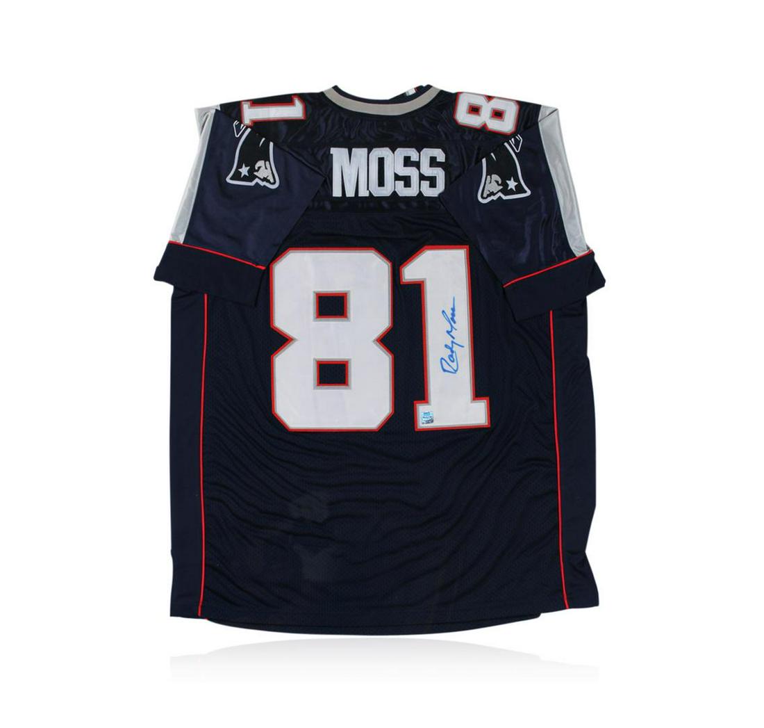 randy moss autographed jersey