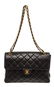 Chanel Black Lambskin Leather Vintage Double Reverse