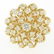 14K Solid Yellow Gold 1.01 ctw 31 Round VS1 Diamond