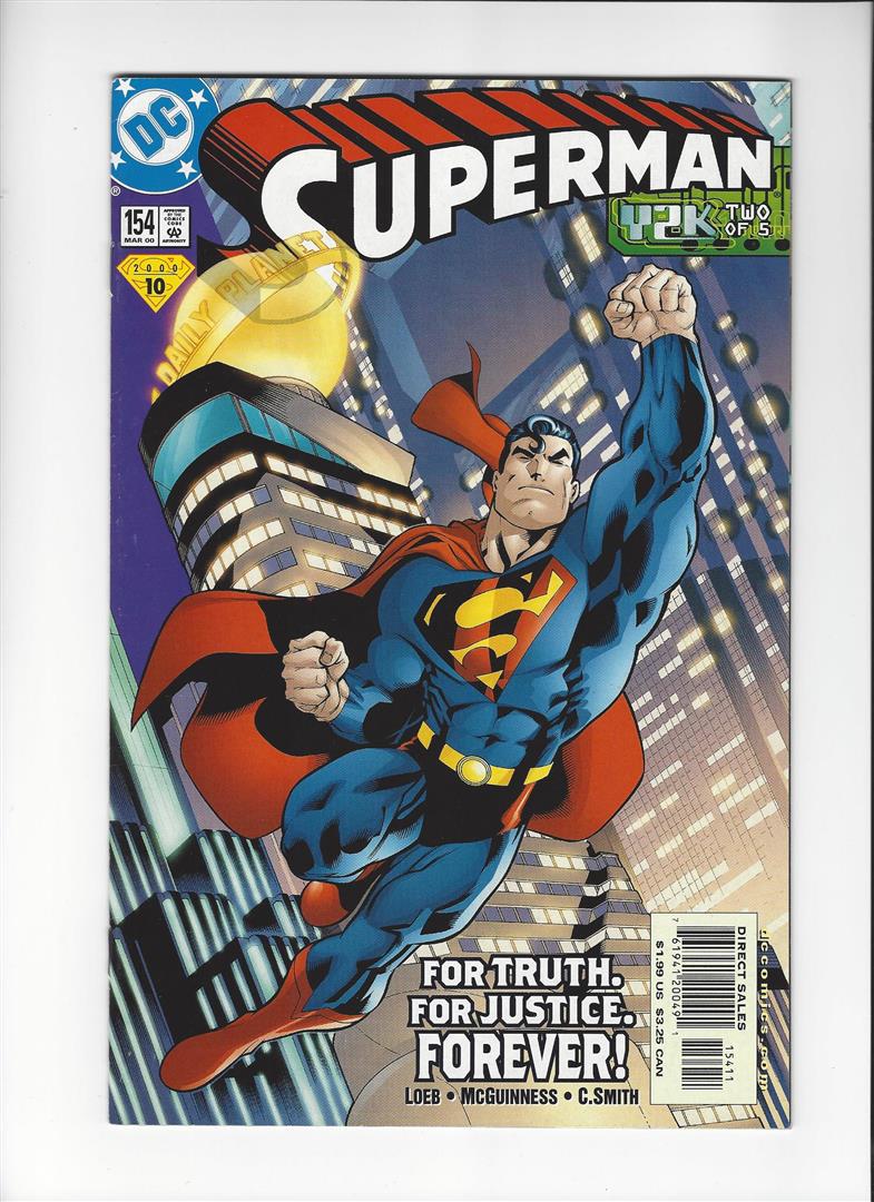 Superman Issue #154 by DC Comics: One ORIGINAL AND AUTHENTIC, Superman Issue #154 by DC Comics.