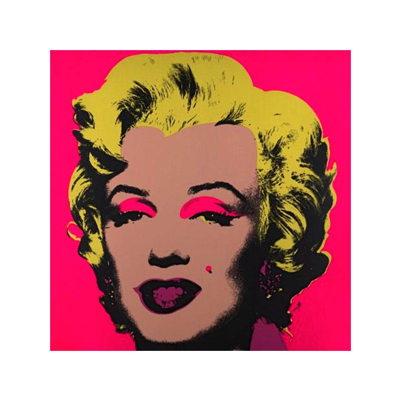 Marilyn 11.31 by Warhol, Andy: "Marilyn 11.31" is a silk screen print on paper (open edition) from Sunday B Morning featuring the works of Andy Warhol. The piece is stamped in blue on the back with "Published by Sunday B. Morning"