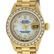 Rolex Ladies 18K Yellow Gold Mother Of Pearl String