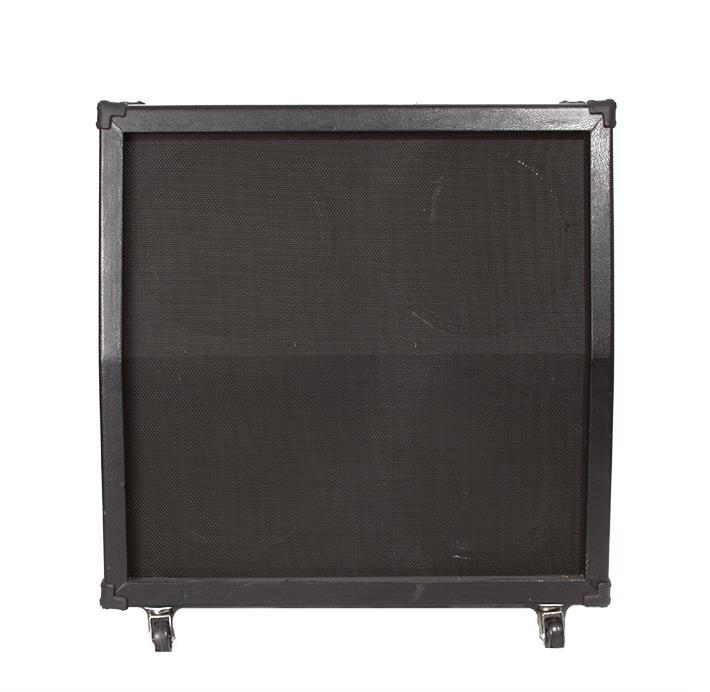 Line 6 Spider Valve 4x12 Guitar Speaker: One guitar speaker cabinet featuring: spider valve 412VS speaker cab made by Line 6, closed back cab, 320-watt, 4x12" slant cab, stereo inputs, custom celestion speakers and measurements of 28" l x 14