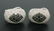 18k Solid White Gold 3.60 ctw White & Black Diamond