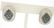 18k Solid White Gold 3.60 ctw White & Black Diamond - 2