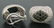 18k Solid White Gold 3.60 ctw White & Black Diamond - 4