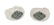 18k Solid White Gold 3.60 ctw White & Black Diamond - 5