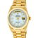 Rolex Mens 18K Yellow Gold Mother Of Pearl Diamond - 2